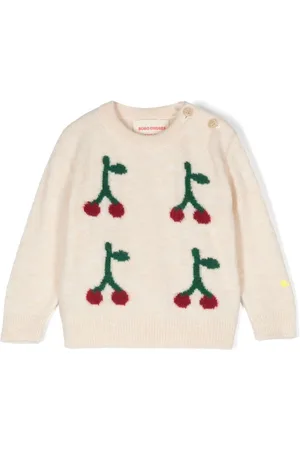 Bobo Choses Sweater med kirsebær