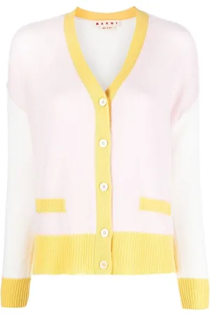 Marni Strikket cardigan med kontrastdetalje
