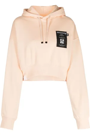 Izzue Cropped hættetrøje med logomærke