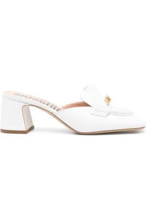 Moschino Mules med logobogstaver