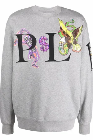 Philipp Plein Sweatshirt med grafisk tryk