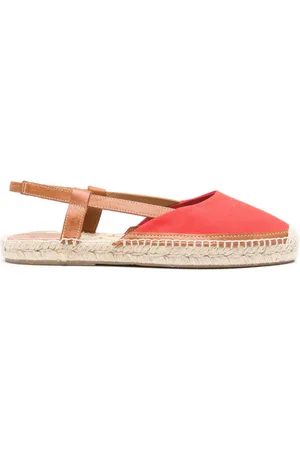 Ralph Lauren Espadriller i kanvas med præget logo
