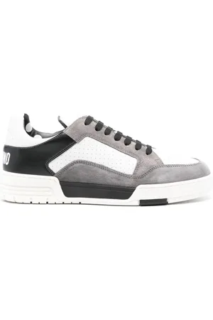 Moschino Sneakers i læder med paneler