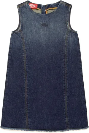 Diesel Denimkjole med rå kant