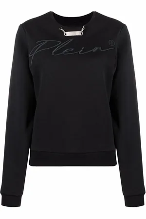 Philipp Plein Sweatshirt med broderet logo