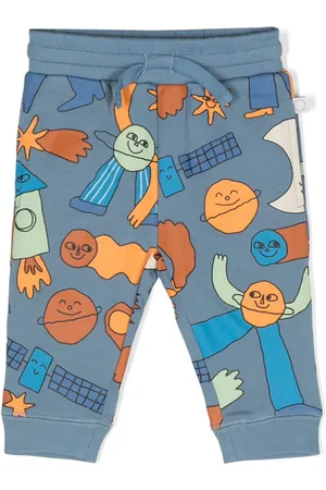 Stella McCartney Joggingbukser med rumtryk