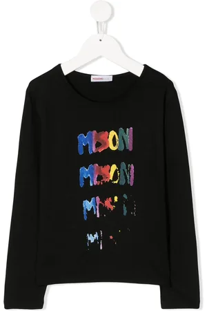 Missoni T-shirt med logotryk