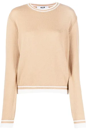 Msgm Trøje med broderet logo