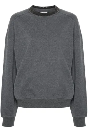 Brunello Cucinelli Sweatshirt med Monili-detalje