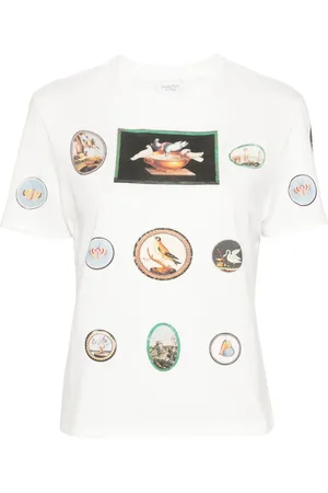 Giambattista Valli T-shirt med grafisk tryk