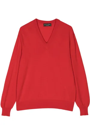 Dior Trøje med V-hals