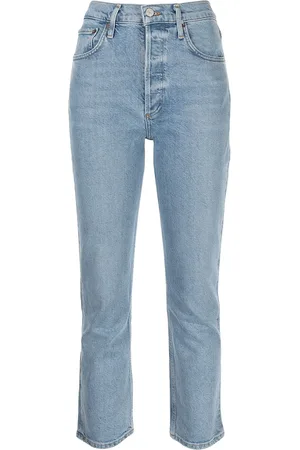 AGOLDE Cropped Riley jeans