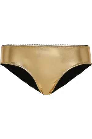 Dolce & Gabbana Metalliske hipster-trusser