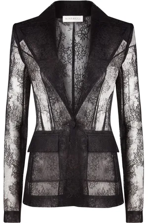 Nina Ricci Blazer med chantilly-blonde