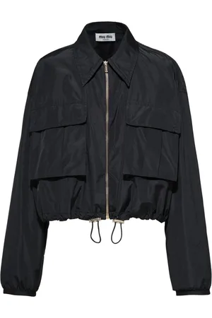 Miu Miu Blouson-jakke i teknisk-jersey