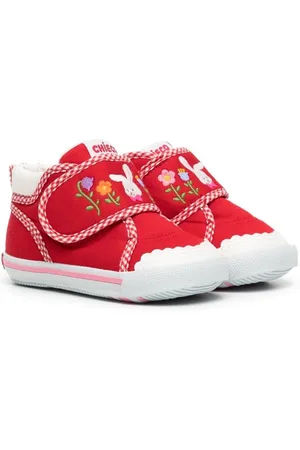 Miki House Sneakers med kanin-broderi