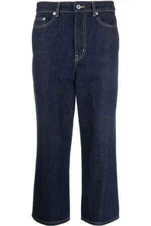 Kenzo Cropped jeans med brede ben