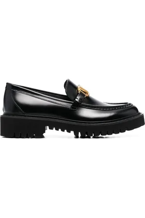 VALENTINO GARAVANI Signatur-loafers med VLogo