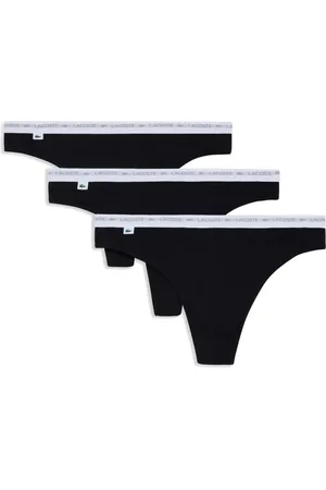 Lacoste G-streng med logobånd (pakke med tre)