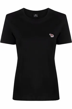 Paul Smith T-shirt med broderi og zebra-logo