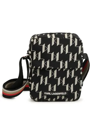 Karl Lagerfeld Crossbody-taske med monogramtryk