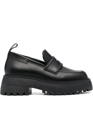 3Juin Loafers i læder med plateau (40mm)