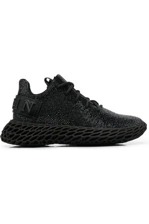 Philipp Plein Sneakers med krystaludsmykning