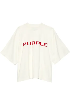 Purple Brand Wordmark T-shirt med logotryk