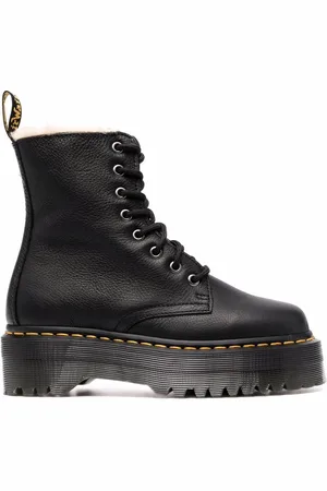 Dr. Martens Jadon combat-støvler med plateausål