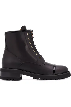 MALONE SOULIERS Kraftige læderstøvler med snøre