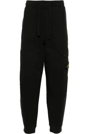 Stone Island Joggingbukser med kompasmærke og paneler