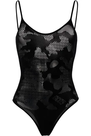 GCDS Pointelle-strikket bodysuit