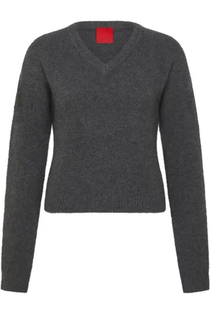 Cashmere In Love Langærmet trøje med V-hals