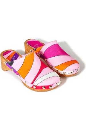 PUCCI Junior Sandaler med Marmo-tryk