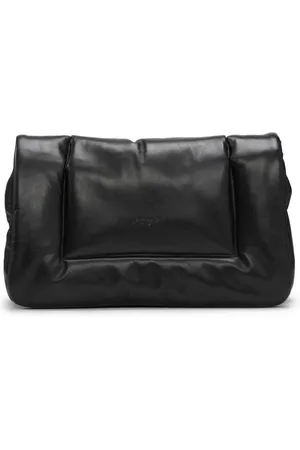 MARSÈLL Cornice clutch i læder