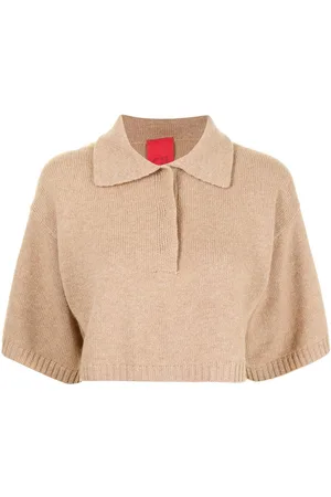Cashmere In Love Cropped Demi strikket skjorte