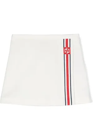 Gucci Interlocking-G nederdel i piqué