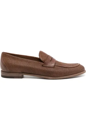 Fratelli Rossetti Vævede loafers i læder