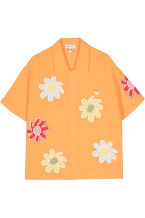MIRA MIKATI Skjorte med blomster-broderi