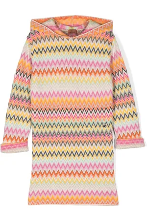 Missoni Chevron-strikkjole