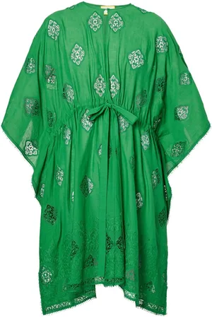 Erdem Cover-up kjole med broderie anglaise