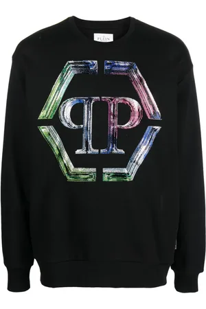 Philipp Plein Langærmet sweatshirt med logotryk