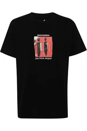 Maharishi T-shirt med logotryk