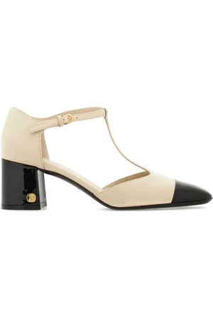 Salvatore Ferragamo 60mm pumps i læder med T-rem