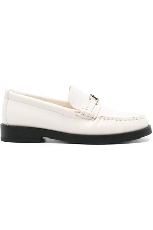 Jimmy Choo Addie læderloafers med logoplade