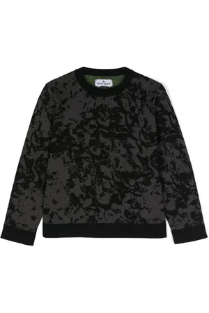 Stone Island Trøje med kompasmotiv