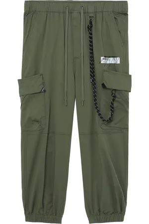 Musium Div. Cargo-bukser med elastisk talje