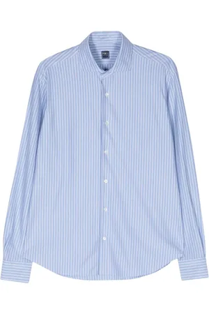 FEDELI Stribet polo i jersey