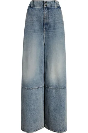 Khaite Issa jeans med brede ben og høj talje