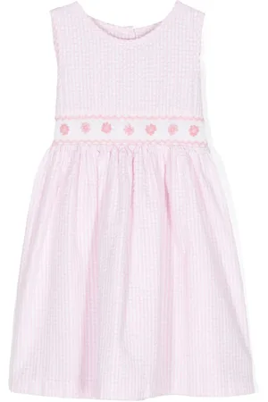 SIOLA Gingham-ternet seersucker-kjole